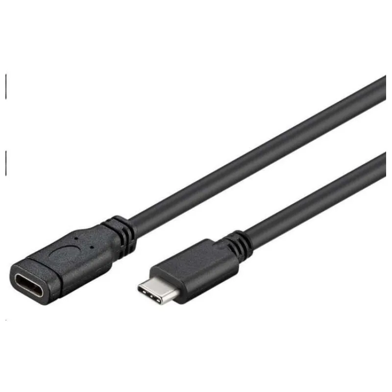 PremiumCord USB- C prodlužovací kabel (USB 3.2 generation 1), C/M - C/F, 1m (ku31mf1)