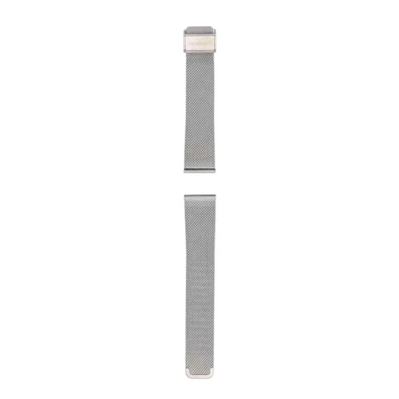 Garett univerzální řemínek 20 mm, stříbrný kovový, typ Mesh (STRAP_SVR_STL_20MM)