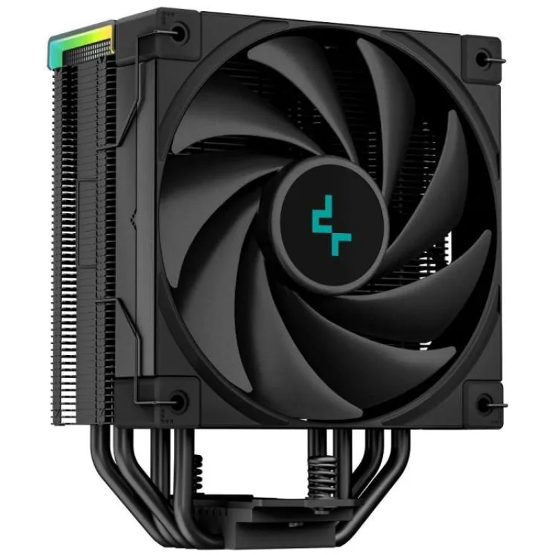 DEEPCOOL chladič AK400 Digital / 120mm fan / 4x heatpipes / PWM / pro Intel i AMD / komplet černý ( digitální display (R-AK400-BKADMN-G)