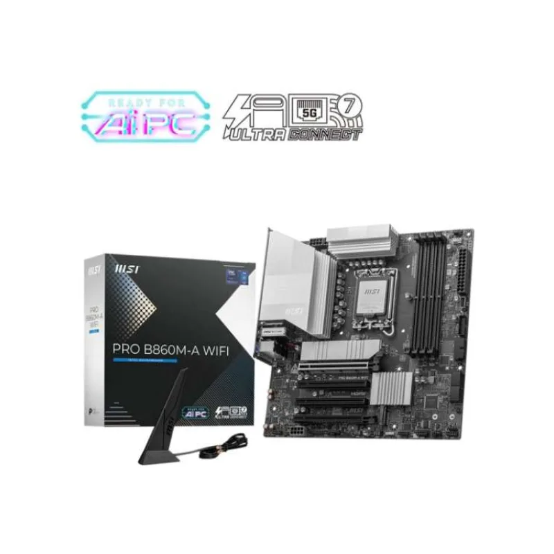 MSI PRO B860M-A WIFI/LGA 1851/4xDDR5/mATX (PRO B860M-A WIFI)