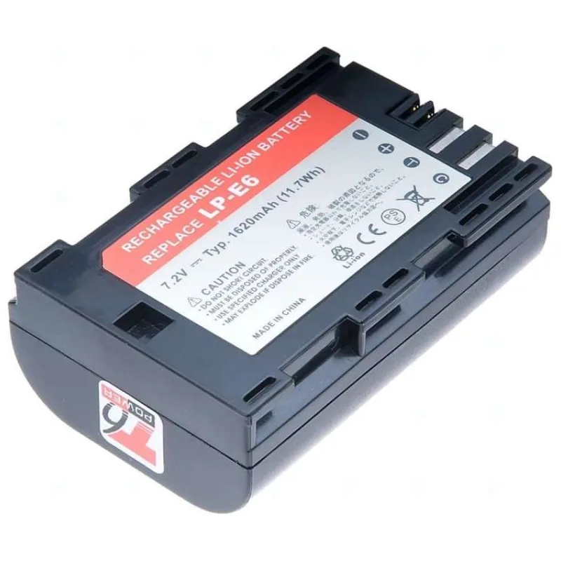 Batéria T6 power Canon LP-E6, LP-E6N, 1700mAh, 12,2Wh (DCCA0017)