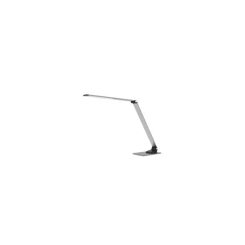 Solight LED stolní lampička stmívatelná, 11W, změna chromatičnosti, broušený hliník, stříbrná (WO51-S)