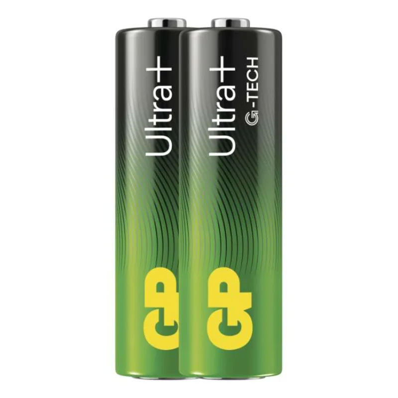GP AA Ultra Plus, alkalická (LR6) - 2 ks (1013222000)