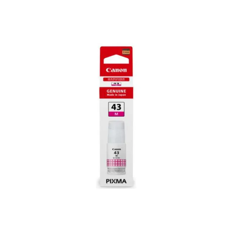 atramentová náplň CANON GI-43M magenta PIXMA G540/G640 3 (700 str.) (4680C001)