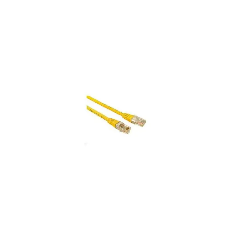 SOLARIX patch kabel CAT5E UTP PVC 3m žlutý (28340309)