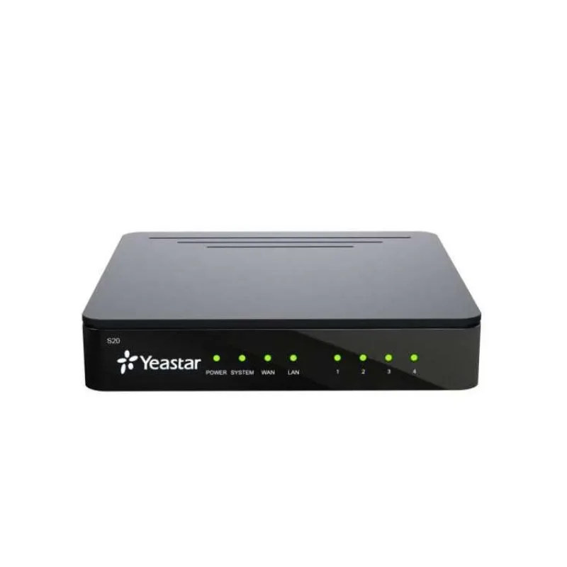 Yeastar S20, IP PBX, až 4 porty, 20 používateľov, 10 hovorov (10000165)
