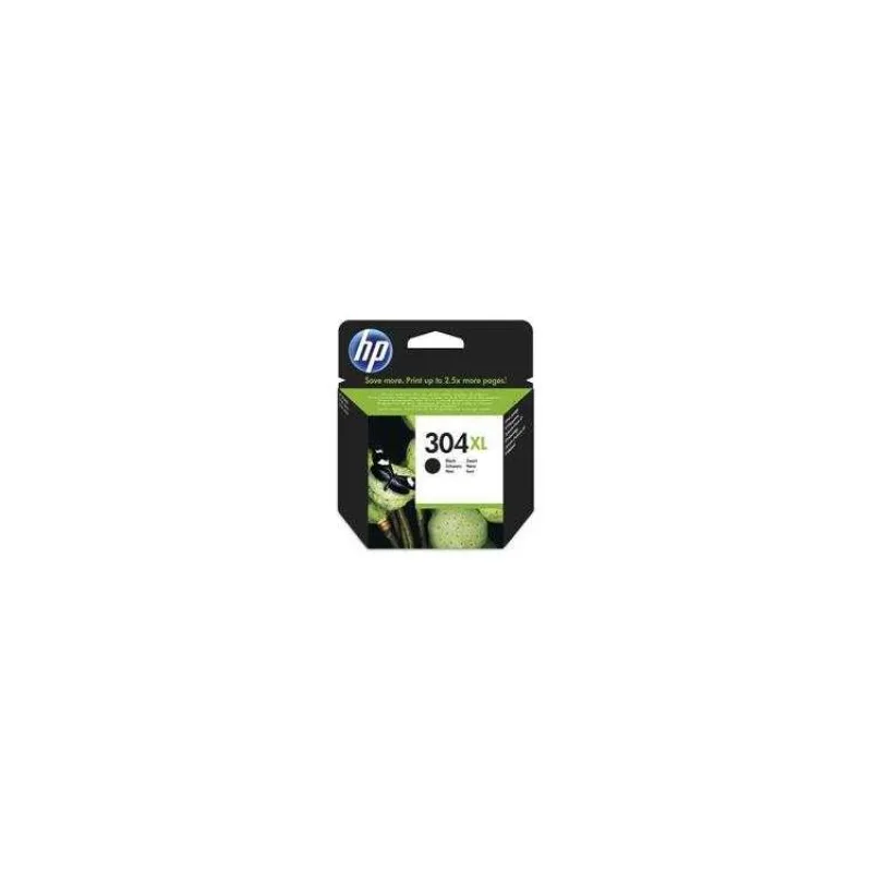 HP originál ink N9K08AE, HP 304XL, black, 300str., 5.5ml (N9K08AE#BA3)
