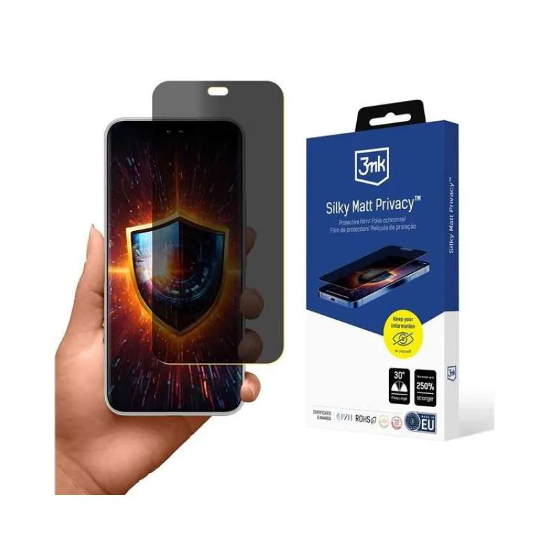 3mk ochranná folie Silky Matt Privacy pro Honor 400 PRO (5903108668101)