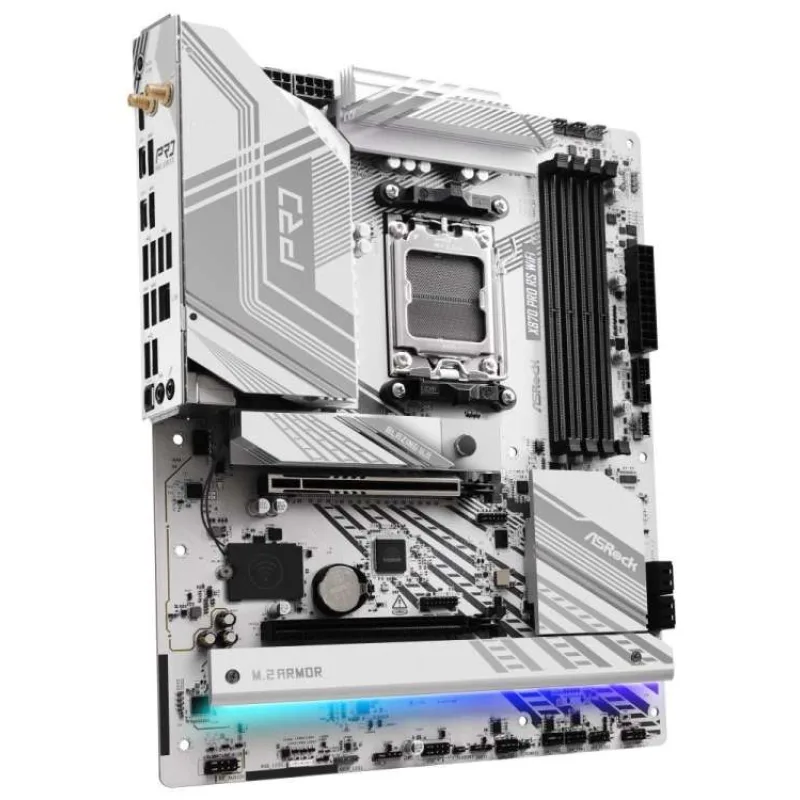 ASRock X870 Pro RS WiFi / AMD X870 / AM5 / 4x DDR5 DIMM / 3x M.2 / HDMI / USB-C / WiFi / ATX (90-MXBQ00-A0UAYZ)