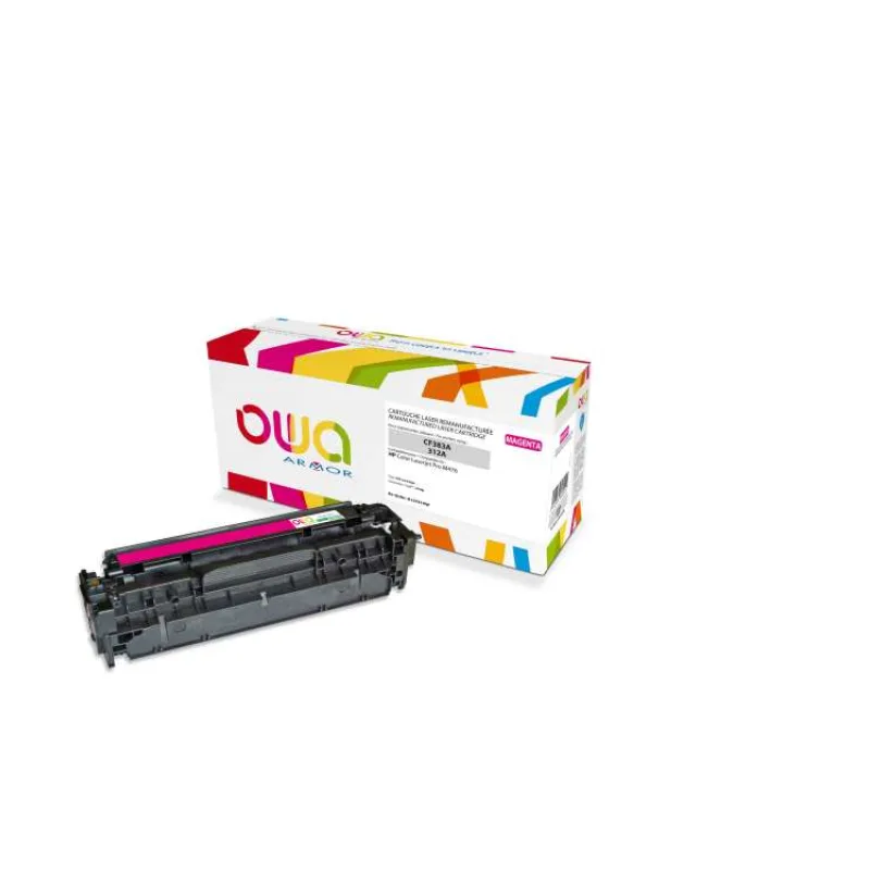 OWA Armor toner pre HP Color Laserjet Pro M476, 2700 strán, CF383A, červená/purpurová (K15751OW)