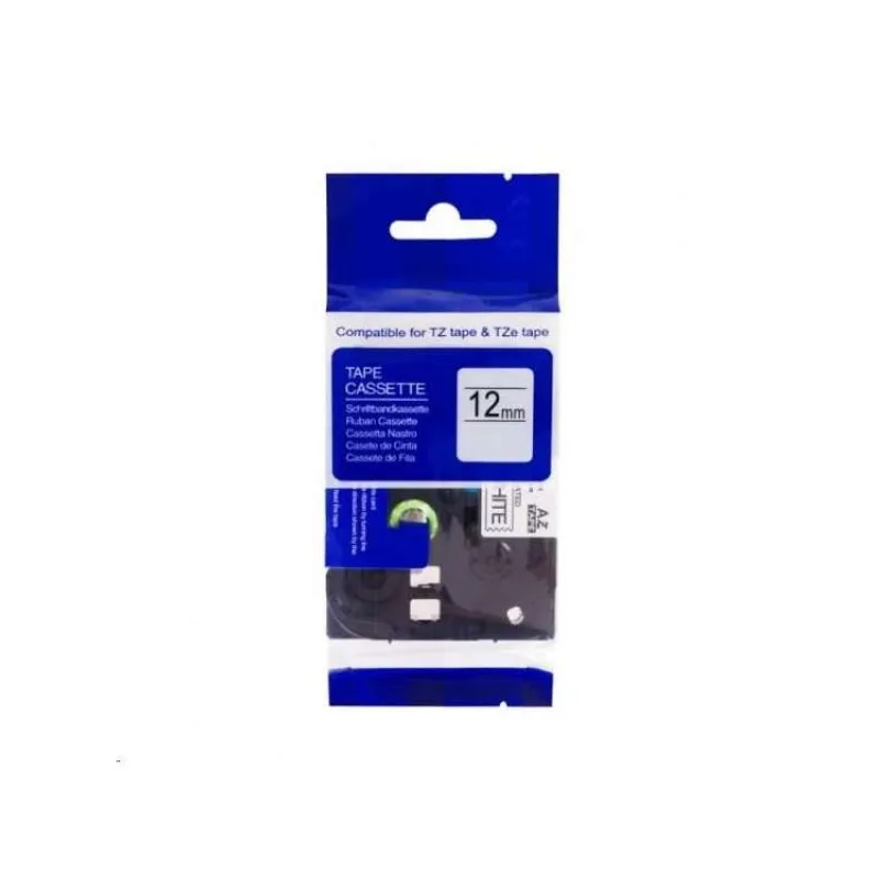 PRINTLINE kompatibilní páska s Brother TZE-C31, 12mm, černý tisk/signální žlutý podklad (PLTB63)
