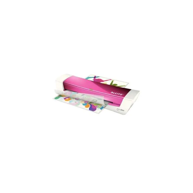 LEITZ iLAM Home Office A4 teplý laminátor, WOW růžová (73680023)