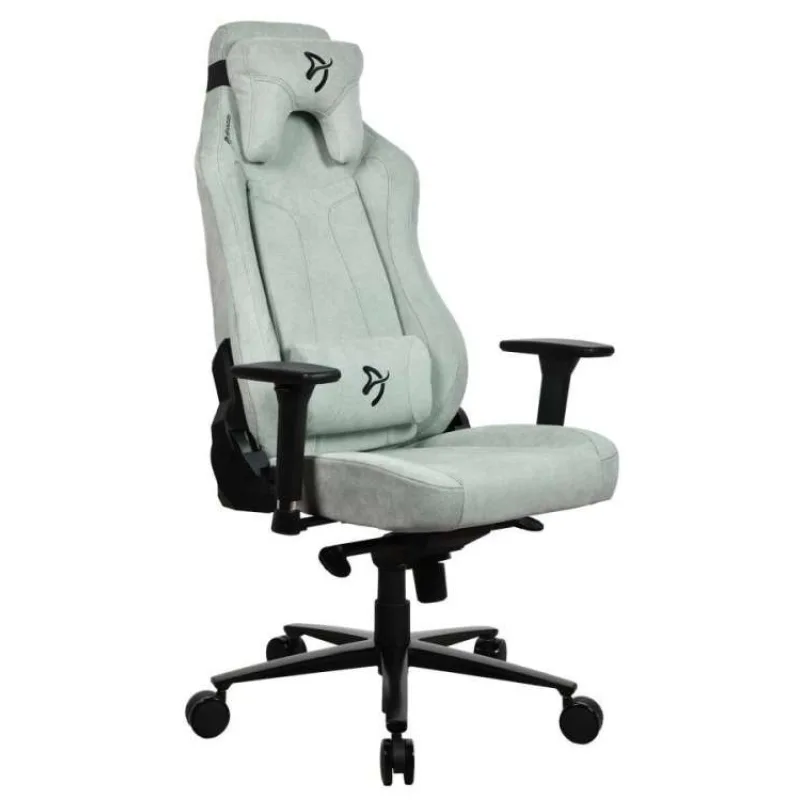 AROZZI herní židle VERNAZZA Soft Fabric Pearl Green/ povrch Elastron/ perlově zelená (VERNAZZA-SFB-PGN)