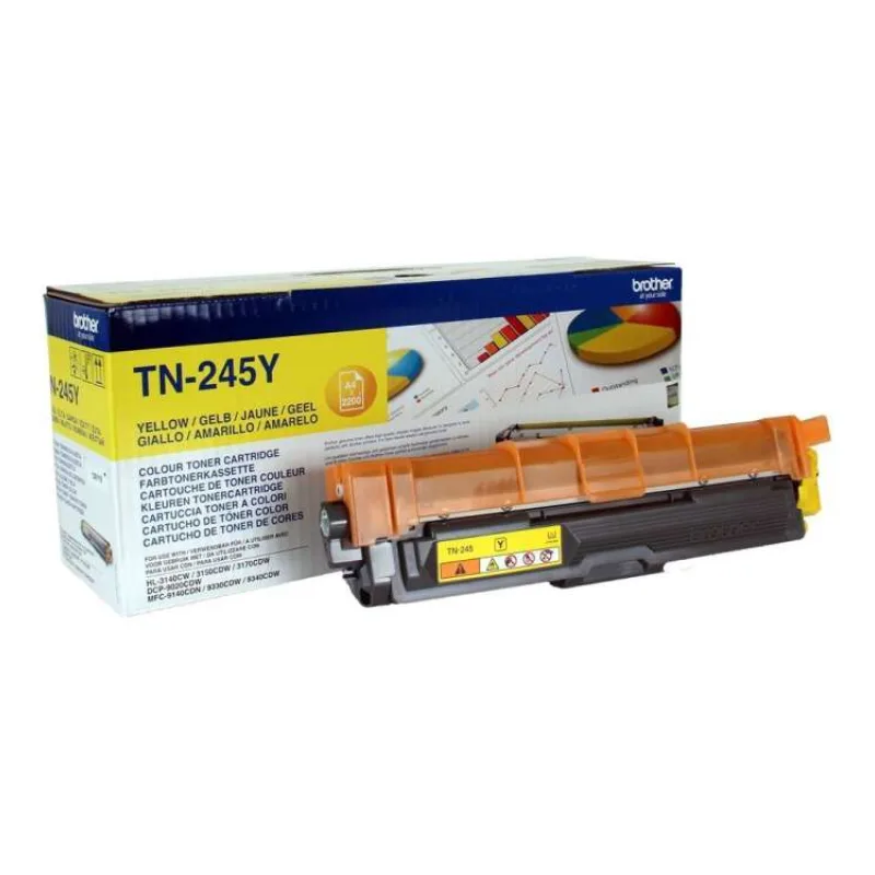 Toner BROTHER TN-245 žltý 2200 strán (TN245Y)