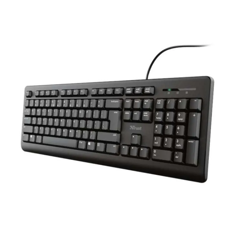 TRUST PRIMO/Drôtová USB/HU layout/Čierna (24149)