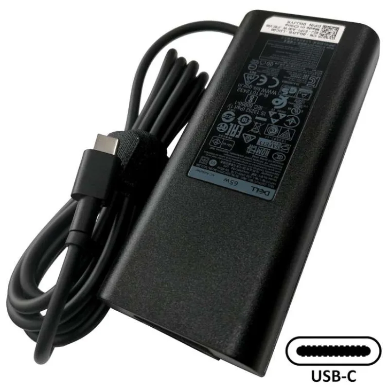 Napájecí adaptér 65W 5V/9V/15V/20V, USB-C, originál DELL 450-ALJL/CJG9W (77011309)