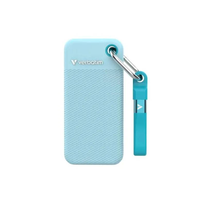 VERBATIM externí SSD 2TB Pocket SSD, USB-C, Modrá (32325)