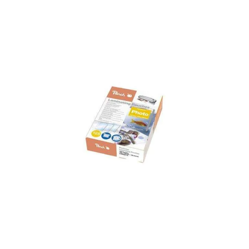 PEACH laminovací folie 10x15 cm Laminating Pouch Photosize, 125mic, 100ks (S-PP525-19)