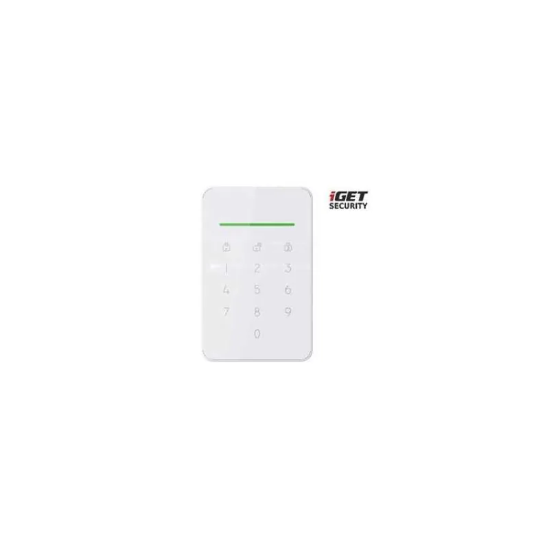 iGET SECURITY EP13 - Bezdrátová klávesnice s RFID čtečkou pro alarm iGET SECURITY M5, dosah 1km (EP13 SECURITY)