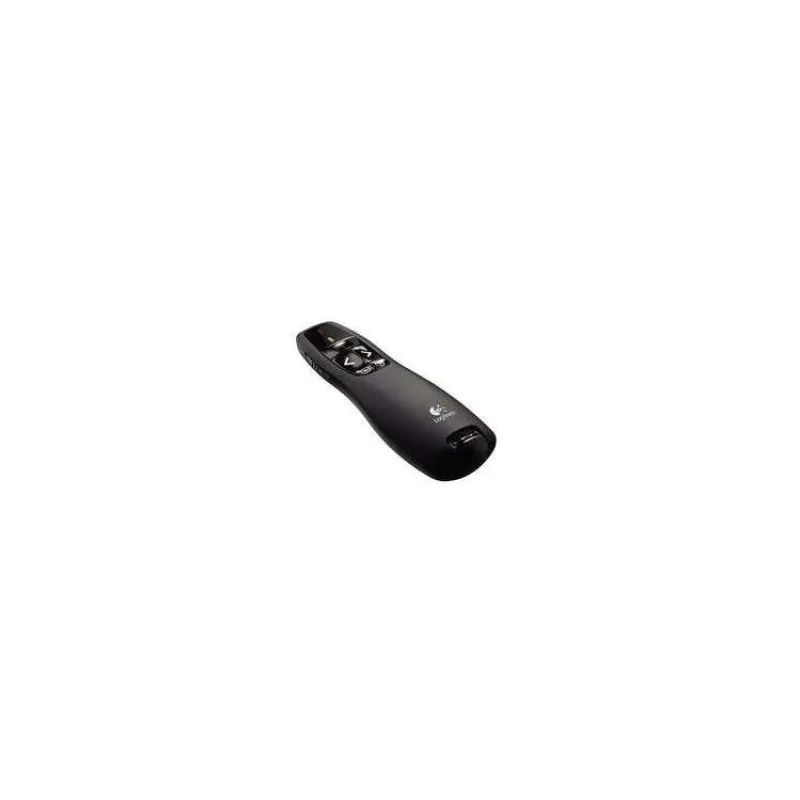 Logitech Presenter R400/ bezdrátový/ 2,4 GHz/ USB/ červené laser ukazovátko (910-001356)