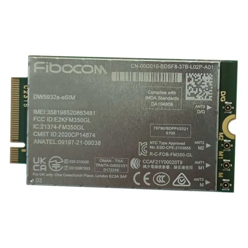 DELL Wireless Mobile Modem DW5932e 5G pro notebooky Latitude/ WWAN (555-BLGM)