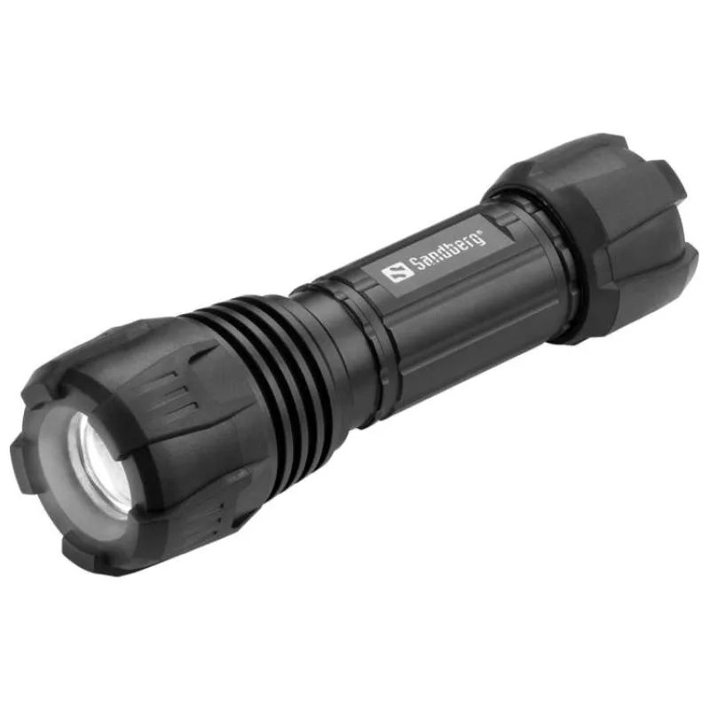 Sandberg Survivor Torch, svietidlo na AAA, čierna (421-07)