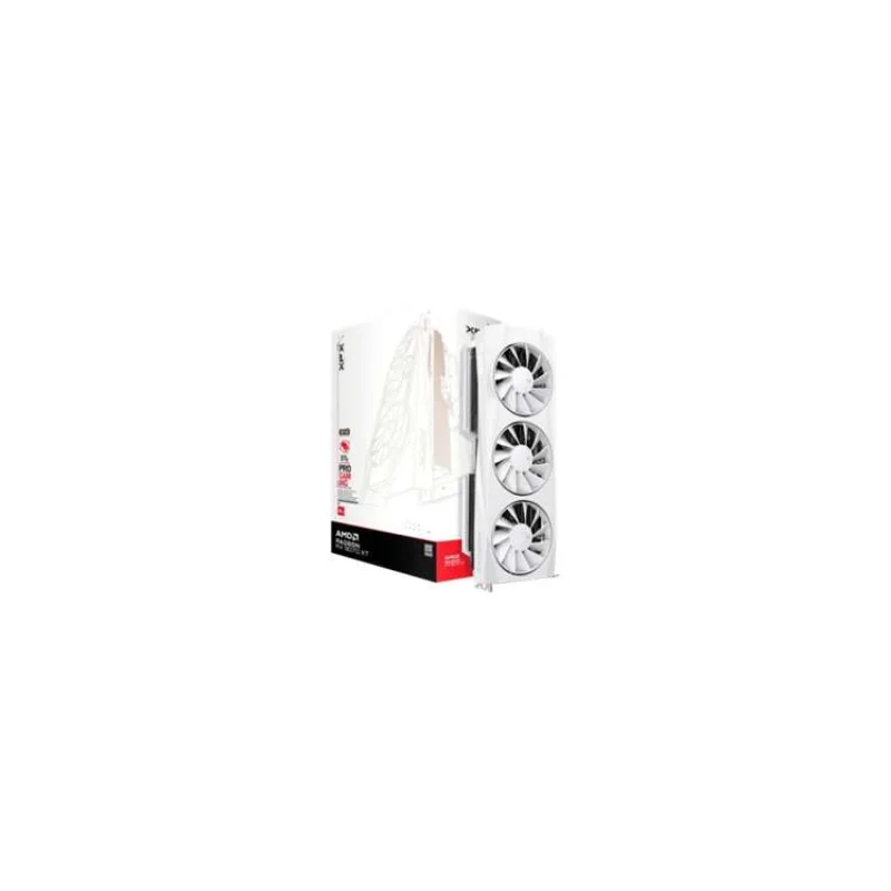 XFX Radeon RX-9070XT White Quicksilver Gaming Edition 16GB GDDR6, 3xDP, HDMI (RX-97TQICKW9)