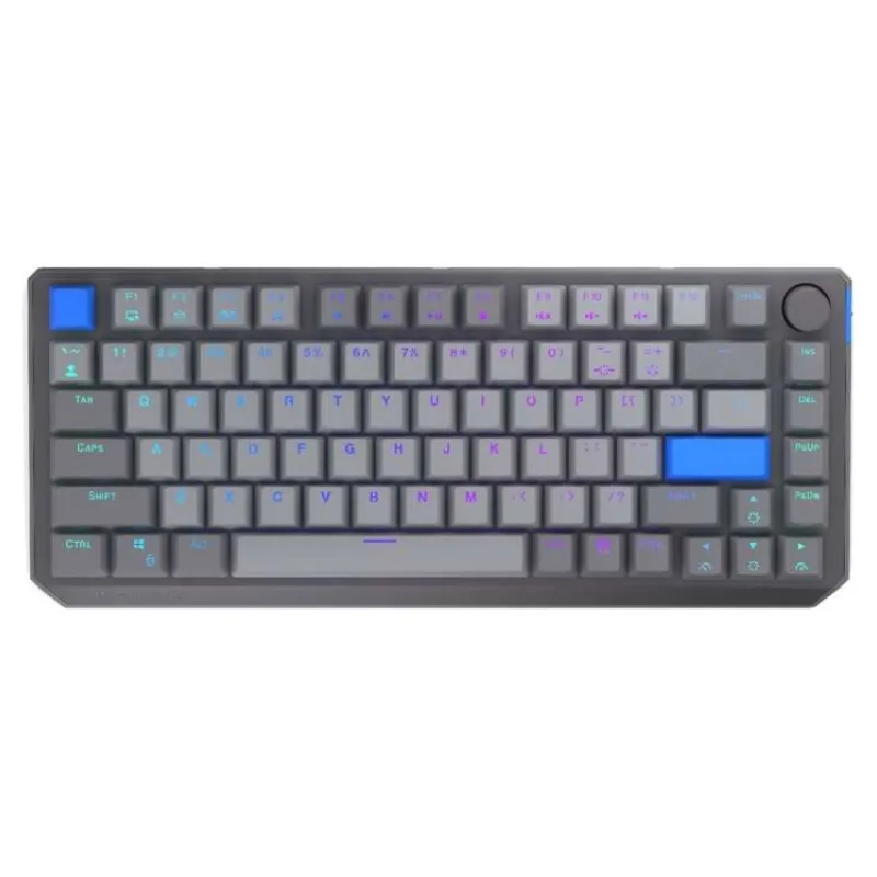 Endorfy Thock V2 75% Wireless Klávesnice,herní,bezdrátová,mechanická,Endorfy Yellow,US lay.,75%vel.,ARGB,hliník.,BT,2,4GHz,USB,š (EY5A131)