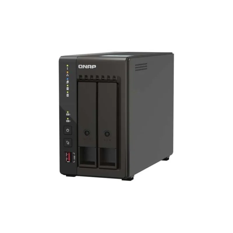 QNAP TS-253E-8G (4C/CeleronJ6412/2,6GHz/8GBRAM/2xSATA/2xM.2/2x2,5GbE/2xUSB2.0/2xUSB3.2/2xHDMI) (TS-253E-8G)