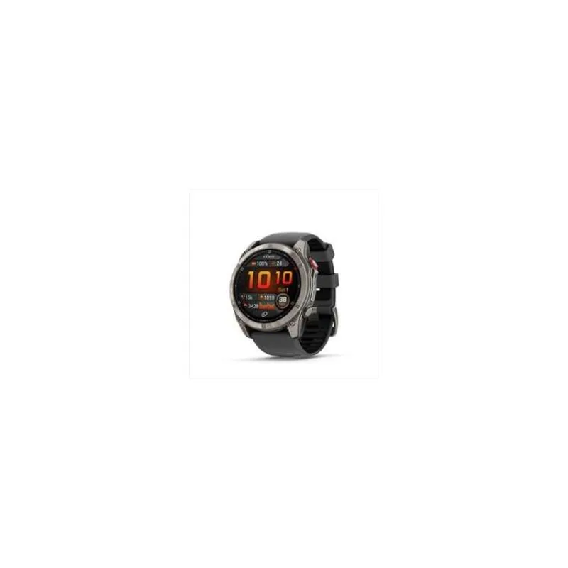 Garmin fenix 8 Pro - 51mm, AMOLED, Sapphire, Titanium, Graphite/Black band (010-03199-11)