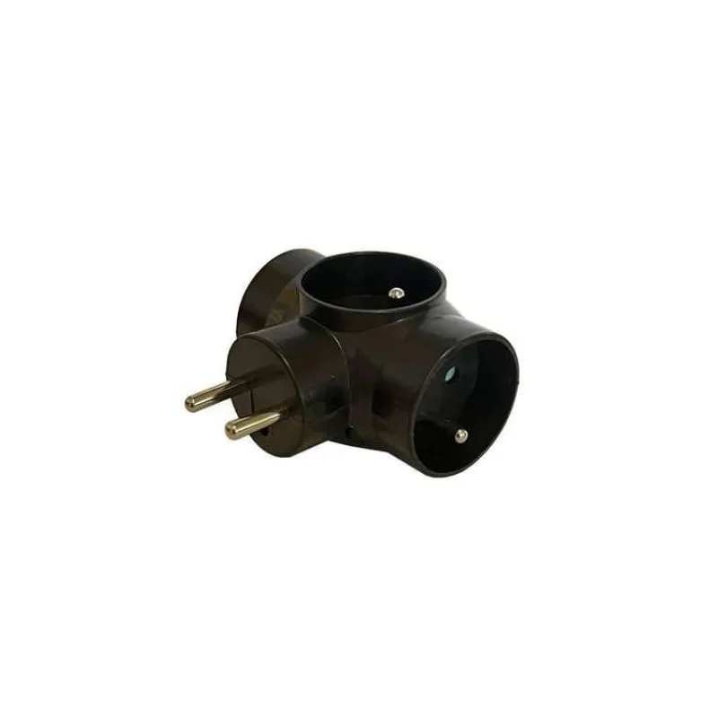 Konnoc DX-R3 kulatá rozbočka černá (434000,10)