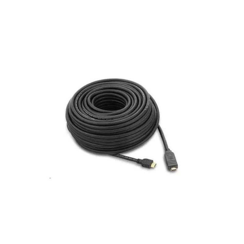 PremiumCord HDMI High Speed + Ethernet kabel, zlacené konektory, 20m, int. zesilovač (kphdmer20)