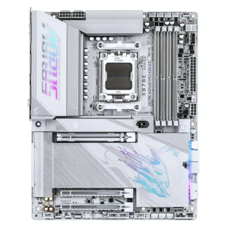 GIGABYTE X870E AORUS PRO X3D ICE/AM5/ATX (X870E A PRO X ICE)