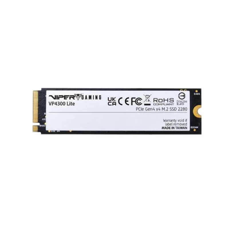 PATRIOT VIPER VP4300 Lite 2TB SSD / Interní / M.2 PCIe Gen4 x4 NVMe / 2280 / DRAMLESS (VP4300L2TBM28H)
