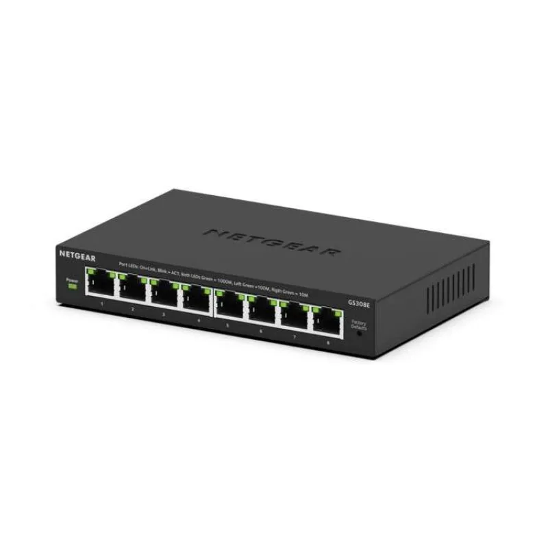 Netgear 8PT GIGABIT PLUS SWITCH - GS30Ev4 (GS308E-400EUS)