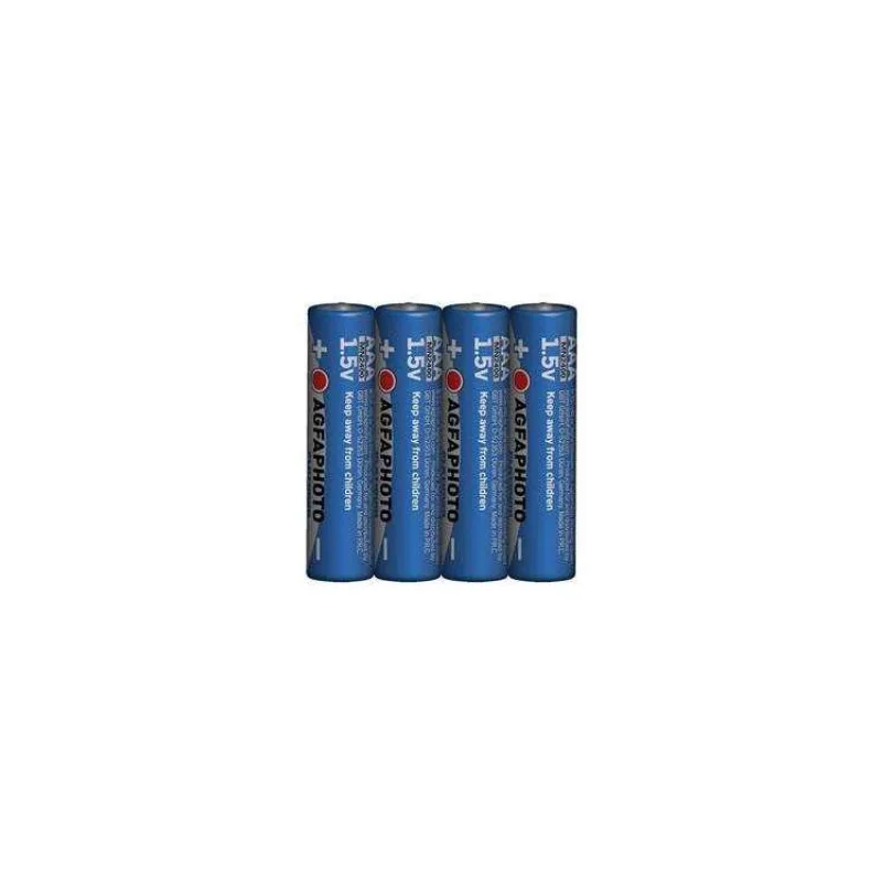 AgfaPhoto Power alkalická batéria 1.5V, LR03/AAA, shrink 4ks (AP-LR03-4S)