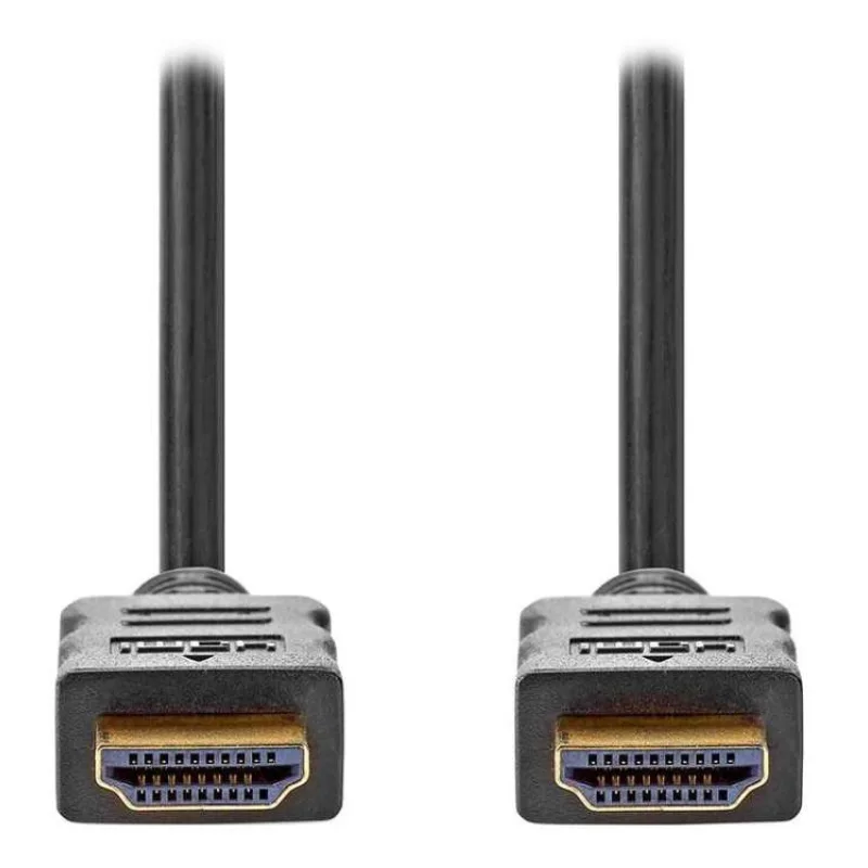 NEDIS High Speed HDMI 2.0 kabel s ethernetem/ 4K@60Hz/ zlacené konektory HDMI-HDMI/ černý/ bulk/ 1,5m (CVGL34060BK15)