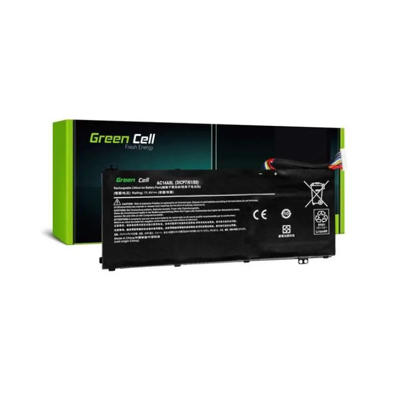 Green Cell Battery AC14A8L AC15B7L for Acer Aspire Nitro V15 VN7-571G VN7-572G VN7-591G VN7-592G i V17 VN7-791G VN7-792G (AC54)