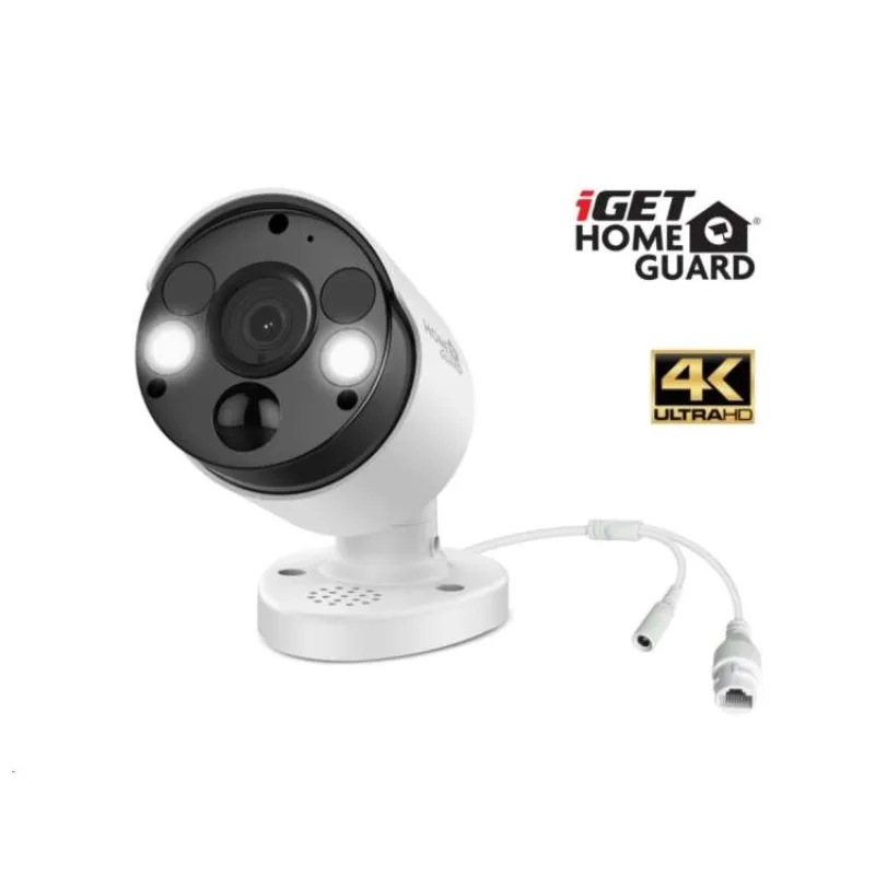 iGET HOMEGUARD HGNVK936CAM - Kamera UltraHD 4K, IR LED, vonkajšia, detektor pohybu (HGNVK936CAM)