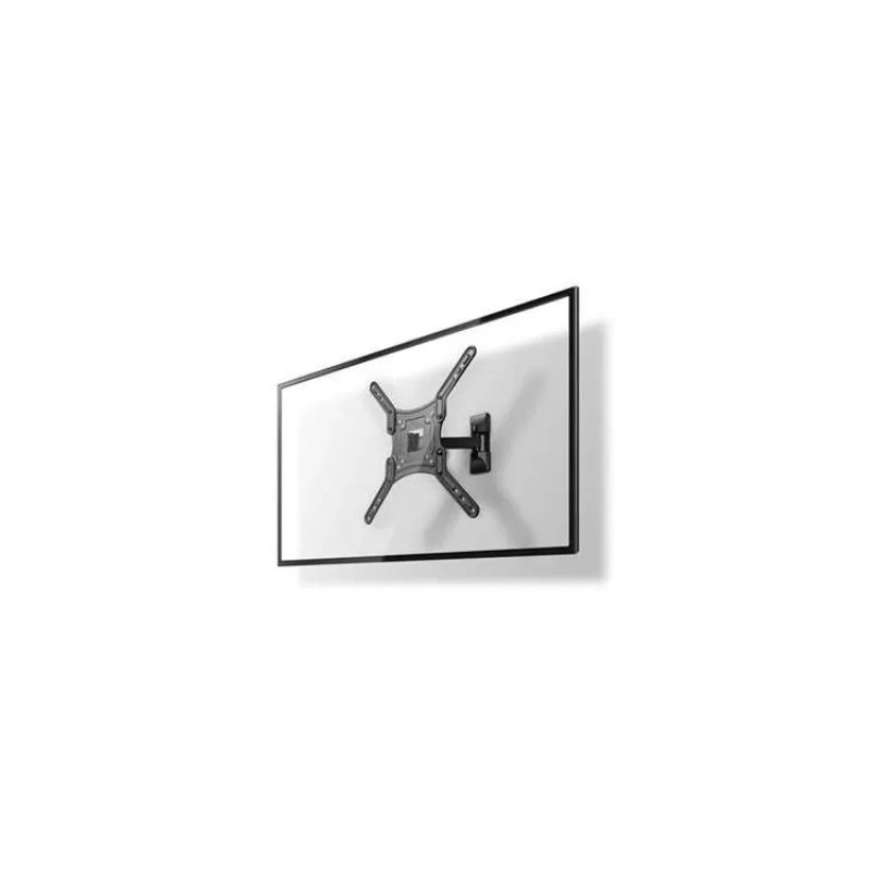 NEDIS nástěnný TV držák/ 23 - 55"/ nosnost 30 kg/ náklon 20°/ otočný 0 - 180°/ Full Motion/ ocel/ černý (TVWM1430BK)