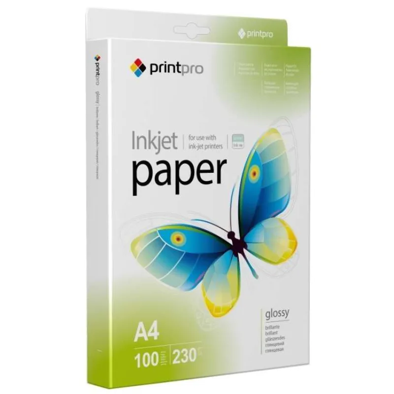 Colorway fotopapír Print Pro lesklý 230g/m2/ A4/ 100 listů (PGE230100A4)