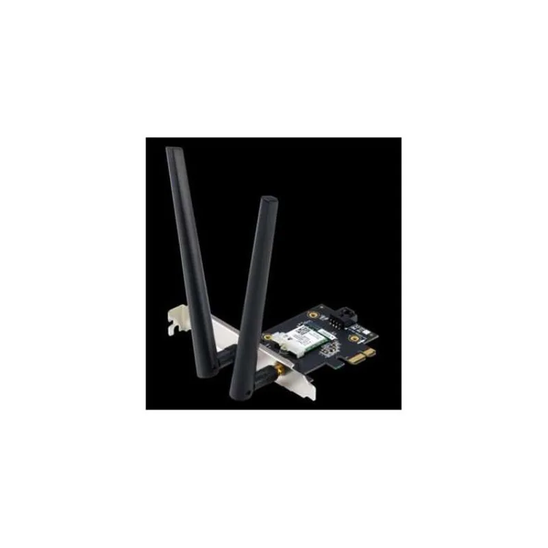 ASUS PCE-AX1800 Wireless AX1800 PCIe Wi-Fi 6 Card, Bluetooth 5.2 Adapter (90IG07A0-MO0B00)