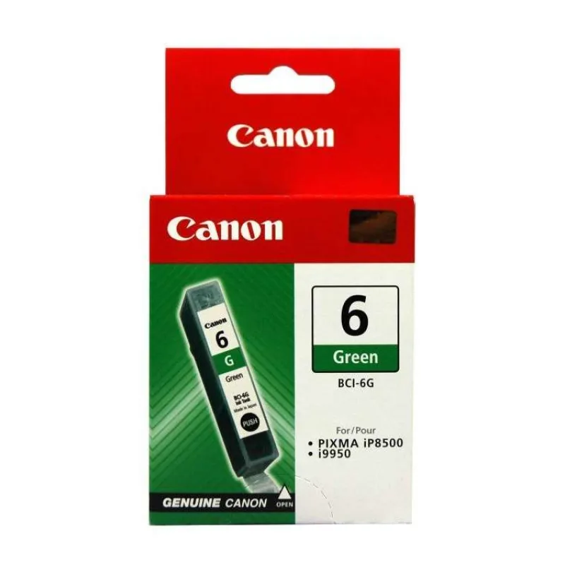 Canon inkoustová náplň BCI-6G/ Zelená (9473A002)
