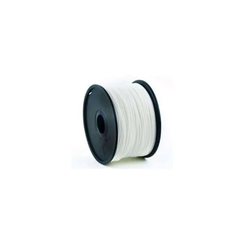 GEMBIRD Tlačová struna (filament) PLA, 1,75 mm, 1 kg, biela (3DP-PLA1.75-01-W)