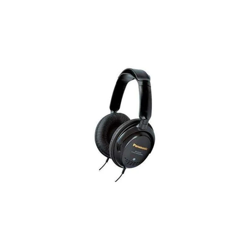 Panasonic RP-HTF295E-K, drátové sluchátka, přes hlavu, 3,5mm jack, 6,3mm jack, kabel 5m, černá (RP-HTF295E-K)