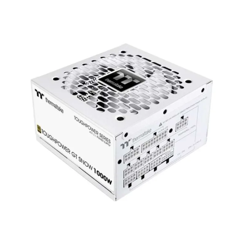 THERMAL TAKE zdroj 1000W Toughpower GT, 120mm, Plně modulární, 80+ Gold, bílá (PS-TPT-1000FNFAGE-W)