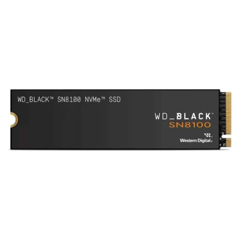 WD BLACK SSD NVMe 4TB PCIe SN8100 Powered by SanDisk, Gen5, (R:14900, W:14000MB/s) (WDS400T1X0M)