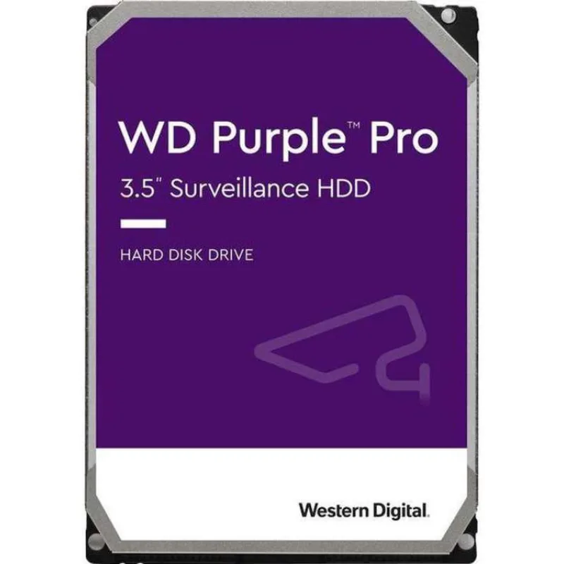 WD Purple Surveillance Pro 3,5" HDD 14,0TB 7200RPM 512MB SATA 6Gb/s (WD142PURP)