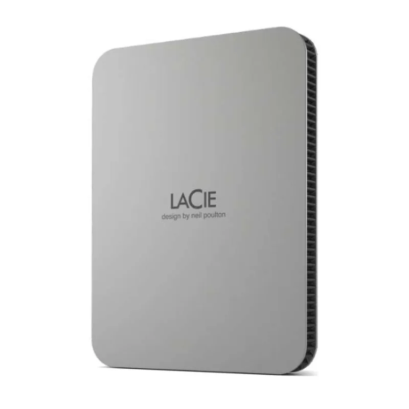 LaCie ext. HDD 1TB Mobile Drive 2.5" USB 3.2 Gen 1 - Moon Silver (STLP1000400)