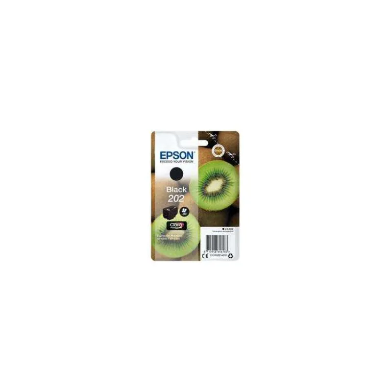 EPSON ink čierna 202 Premium - singlepack 6,9 ml, 250s, štandard (C13T02E14010)